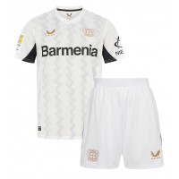 Camiseta Bayer Leverkusen Amine Adli #21 Segunda Equipación Replica 2024-25 para niños mangas cortas (+ Pantalones cortos)